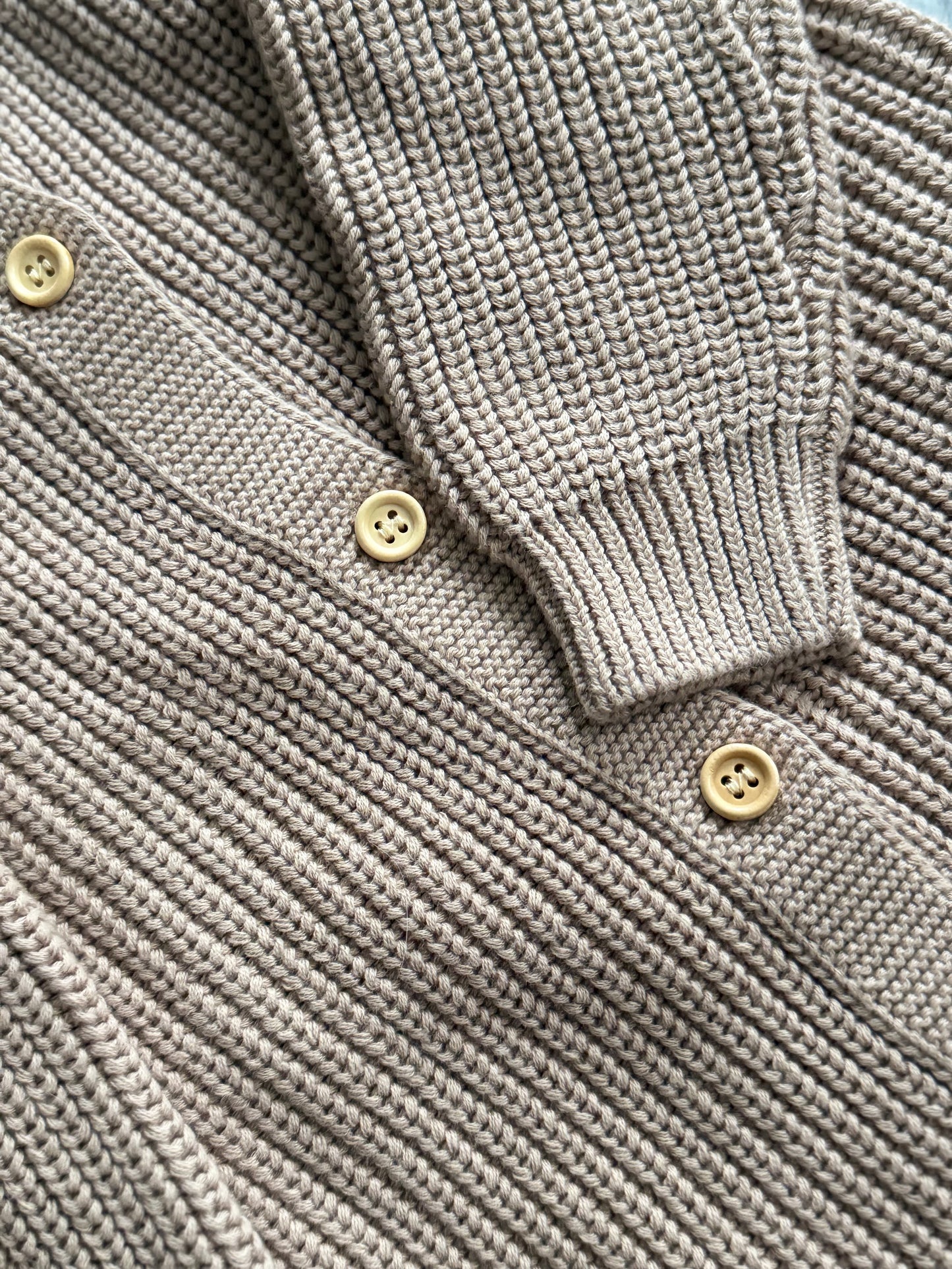 Knit Onesie - Latte