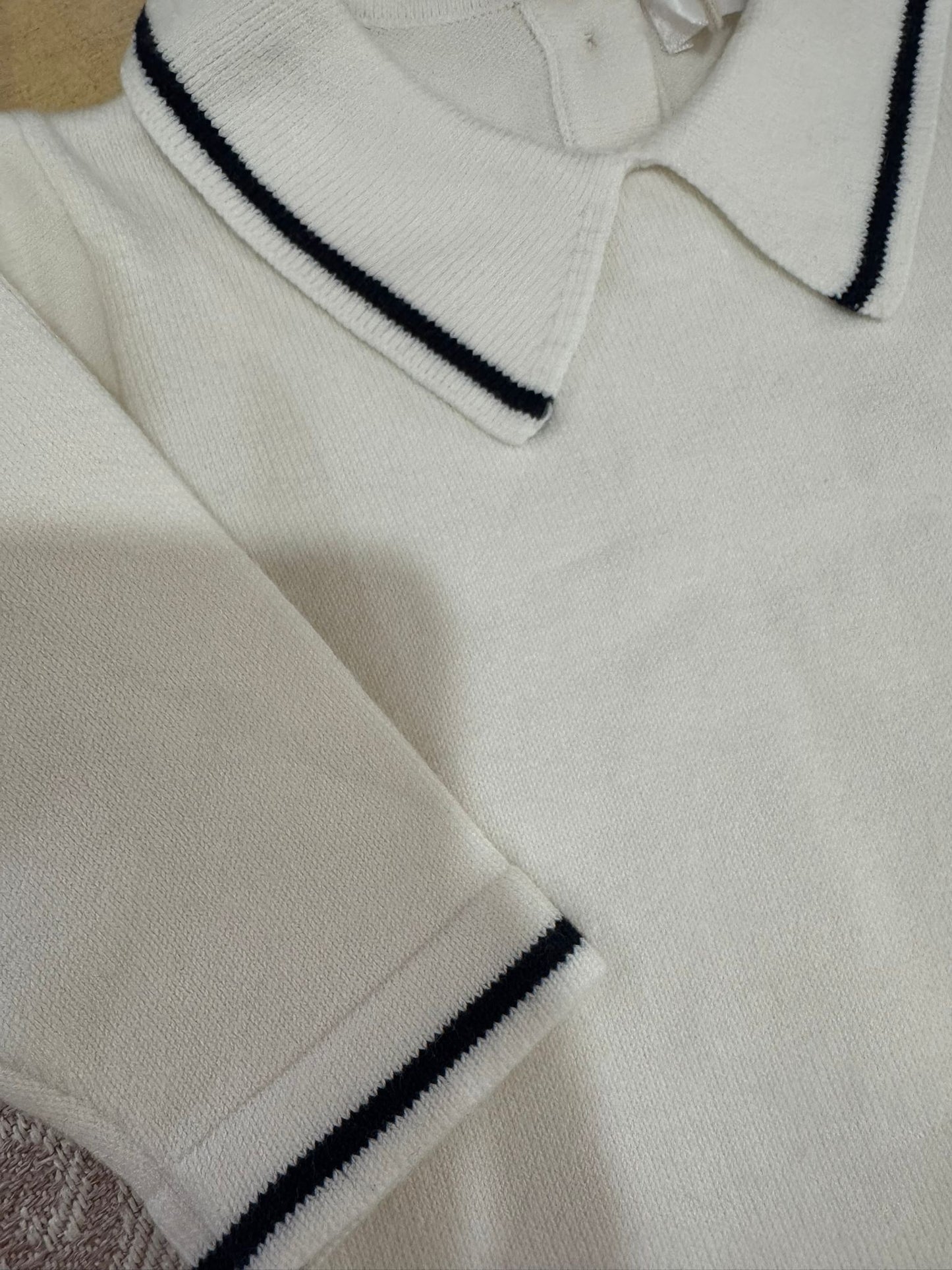 Navy Pop Onesie