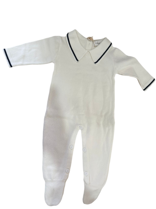 Navy Pop Onesie