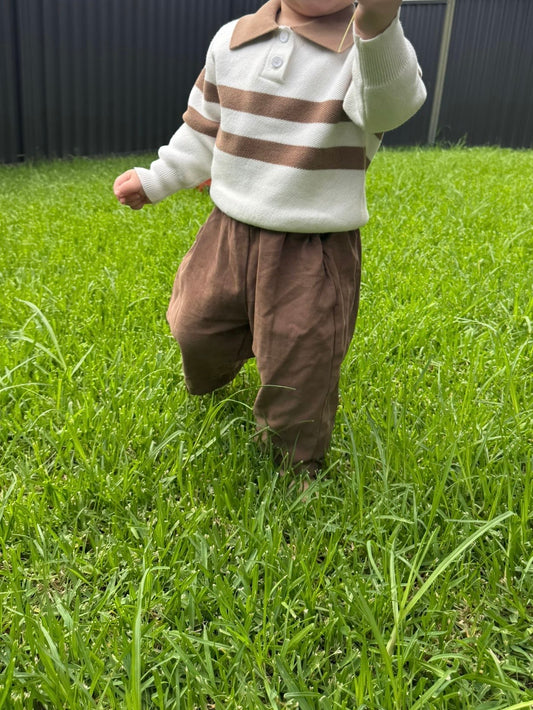 Cinnamon Polo Sweater